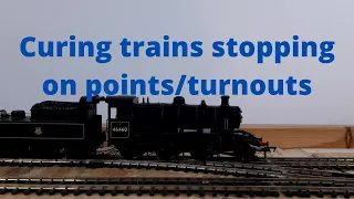 Curing Train stopping on points/turnouts