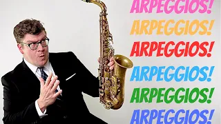 Saxophone Arpeggios | Free .pdf download!