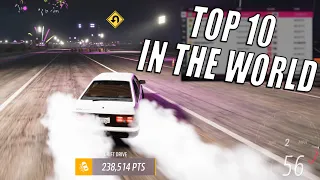 I GOT TOP 10 IN THE WORLD ON THE NEW DRIFT CLUB MISSIONS IN FORZA HORIZON 5