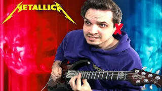 Playing METALLICA's new song without listening to it