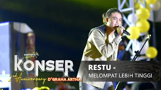 Restu - Melompat Lebih Tinggi (Sheila On 7) | LIVE Konser 2nd Anniversary D'Graha Artha MALANG