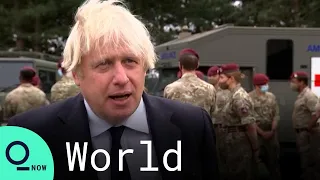 Boris Johnson Denies U.K. Was Slow to Respond to Taliban in Kabul