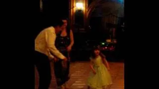 Little Girl Breaks Loose on Dance  Floor