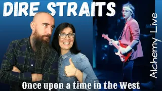 Dire Straits - Once upon a time in the West (LIVE) (REACTION) with my wife