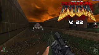 Brutal Doom v22 beta showcase (Doom II maps 1-8 tactical hard realism)