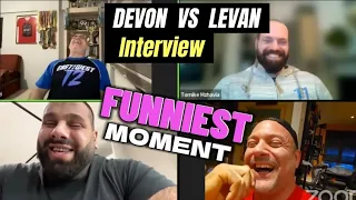 Devon vs Levan interview highlight  #devonlarratt #levansaginashvili #eastvswestarmwrestling