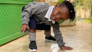 Selassie starts school. Kansiime 2024