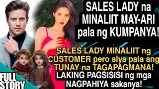 SALES LADY MINALIIT NG CUSTOMER PERO  TUNAY NA TAGAPAGMANA PALA! LAKING PAGSISISI NG MGA NAGPAHIYA