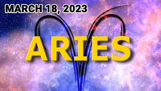 Aries ♈ ☝ 𝐔𝐧𝐞𝐱𝐩𝐞𝐜𝐭𝐞𝐝 𝐁𝐢𝐠 𝐍𝐞𝐰𝐬 🔮Horoscope For Today March 18, 2023 | Tarot