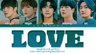 MONSTA X (몬스타엑스) - LOVE (1 HOUR LOOP) Lyrics | 1시간 가사