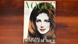 1968 June ASMR Magazine Flip Through: Vogue British Edition Gayle Hunnicutt