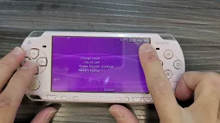 psp not detect battery issues
