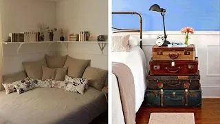 20 Tips for a Cheap and Small Bedroom Makeover