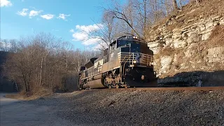 South Bound Coal Empties! NS 1177 Leads!