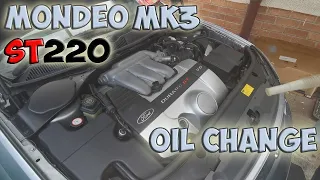 Ford Mondeo MK3 ST220 Oil & Filter Change