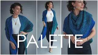 How to Knit this GORGEOUS Shawl! Easy Beginner Knitting Pattern