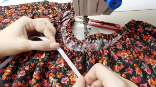 It's amazing how easy it is to sew a blouse! Sewing tips from the pros