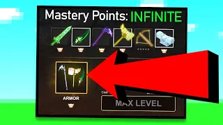 I Gave Myself INFINITE Mastery Points.. (Roblox Bedwars)