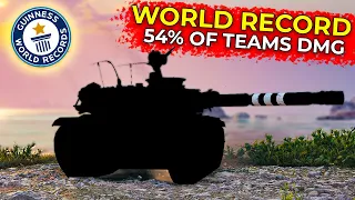He did 54% of Full Teams Damage, New Record! | World of Tanks Bat.-Châtillon Bourrasque
