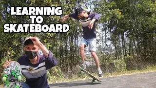 Learning to Skateboard! | LunatiX