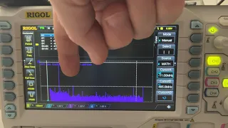 FFT with Rigol DS1054z  to replicate result of DHO924s