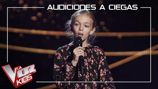 María Frías - Castillo de cristal | Blind auditions | The Voice Kids Antena 3 2021