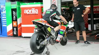 MotoGP Engine Sound - Aprilia RS-GP 2017, #41 Aleix Espargaro