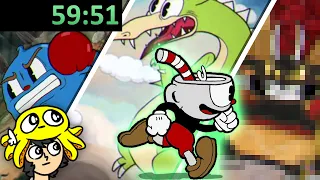 onde eu consigo chegar em 1 hora no cuphead