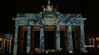 Light weeks Berlin 2019  Brandenburger Tor Komplette Show