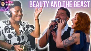 Gabriel Henrique ft Jade Salles Reaction 'Beauty and the Beast' - A Tale as Old as Time 🌹✨