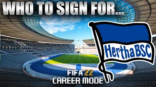 FIFA 22 | Who To Sign For... HERTHA BERLIN CAREER MODE