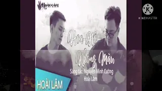 Hoa Nở Không Màu l Hoài Lâm l Karaoke chuẩn best Nam