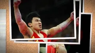 Chinas Feng Zhe wins parallel bars Gold