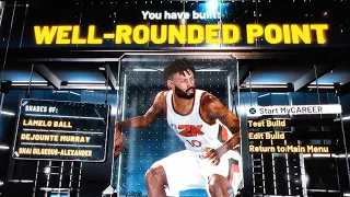 NBA 2K22 1st Well Rounded Point with 24 HOF Shooting Badges Current Gen Build with Next Gen Skills