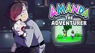 SPOOKY HORROR GAME... Please stay with me 😭 | Amanda The Adventurer 【NIJISANJI EN | Ver Vermillion】