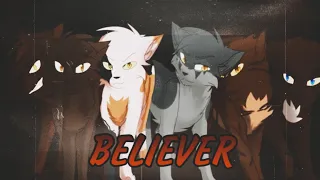 Коты воители - клип Believer (на русском)