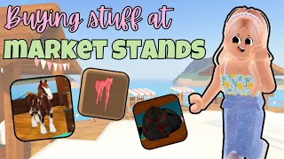 Checking Out *MARKET STANDS* + Buying Stuff! - Ep. 6 | Wild Horse Islands