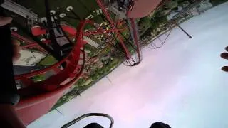 Six Flags Great America - X-Flight Front Seat POV - GoPro 1080P SuperView