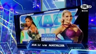 Xia Li Vs Natalya - WWE Smackdown 25/02/2022 (En Español)