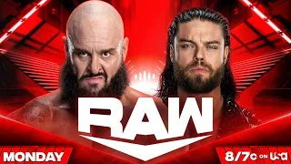 Braun Strowman vs JD McDonagh | WWE RAW 27.5.2024