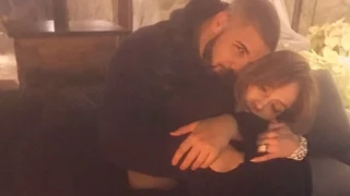 Drake and Jennifer Lopez Cuddle Up in Flirty Snap