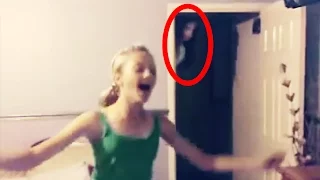 10 CREEPY Ghost Sightings Caught on Tape