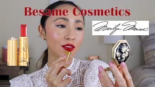 Marilyn Monroe Collection by Besame Cosmetics 💄 TRY ON!!