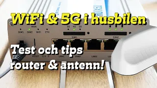 Wifi & 5G in RV. Test of Teltonika RUTX50 + Poynting MIMO antenna. Tips choosing router & antenna.