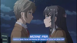 Seishun Buta Yarou wa Bunny Girl Senpai no Yume wo Minai AMV // Mizane Par - MehdiJahani