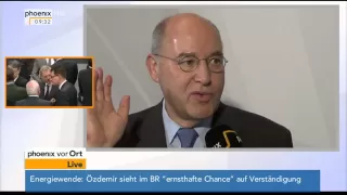 Wahl der Bundeskanzlerin: Gregor Gysi (Die Linke) im Interview am 17.12.2013