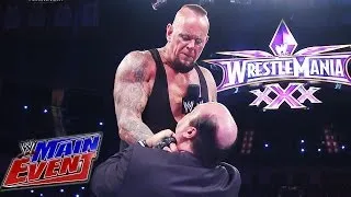 The Undertaker sends message to Brock Lesnar: WWE Main Event, March 18