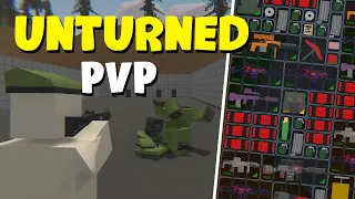 Unturned PvP - How I Became The Richest Solo Player (Vanilla Survival)