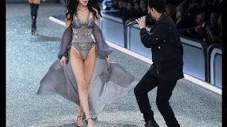 Bella Hadid and The Weeknd  In The 2016 Victoria's Secret Fashion Show