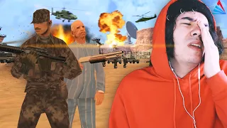 ДВА ТУПЫХ АРМЕЙЦА ЖЁСТКО ТРОЛЛЯТ ДРУГ ДРУГА В GTA SAMP